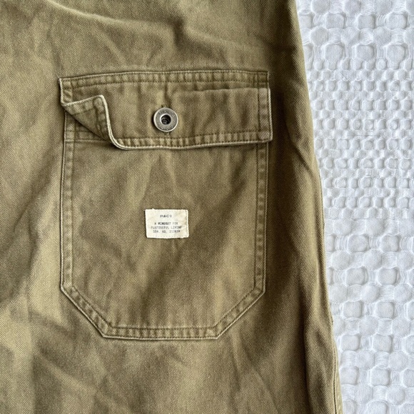 P&Co Service Fatigue Pants Olive 32x30 100% Cotton Twill Workwear Military-Look - Picture 3 of 6
